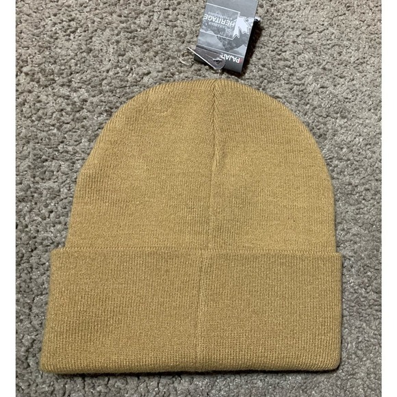 PAJAR Canada Bayshore Cuff Beanie Cap Winter Ski Hat Adult One-sz Camel Tan New! - Picture 2 of 8
